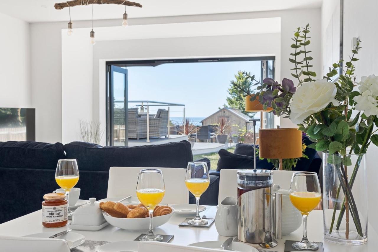Stunning Coastal Apartment In Maidencombe With Sea Views & Garden Stokeinteignhead ภายนอก รูปภาพ