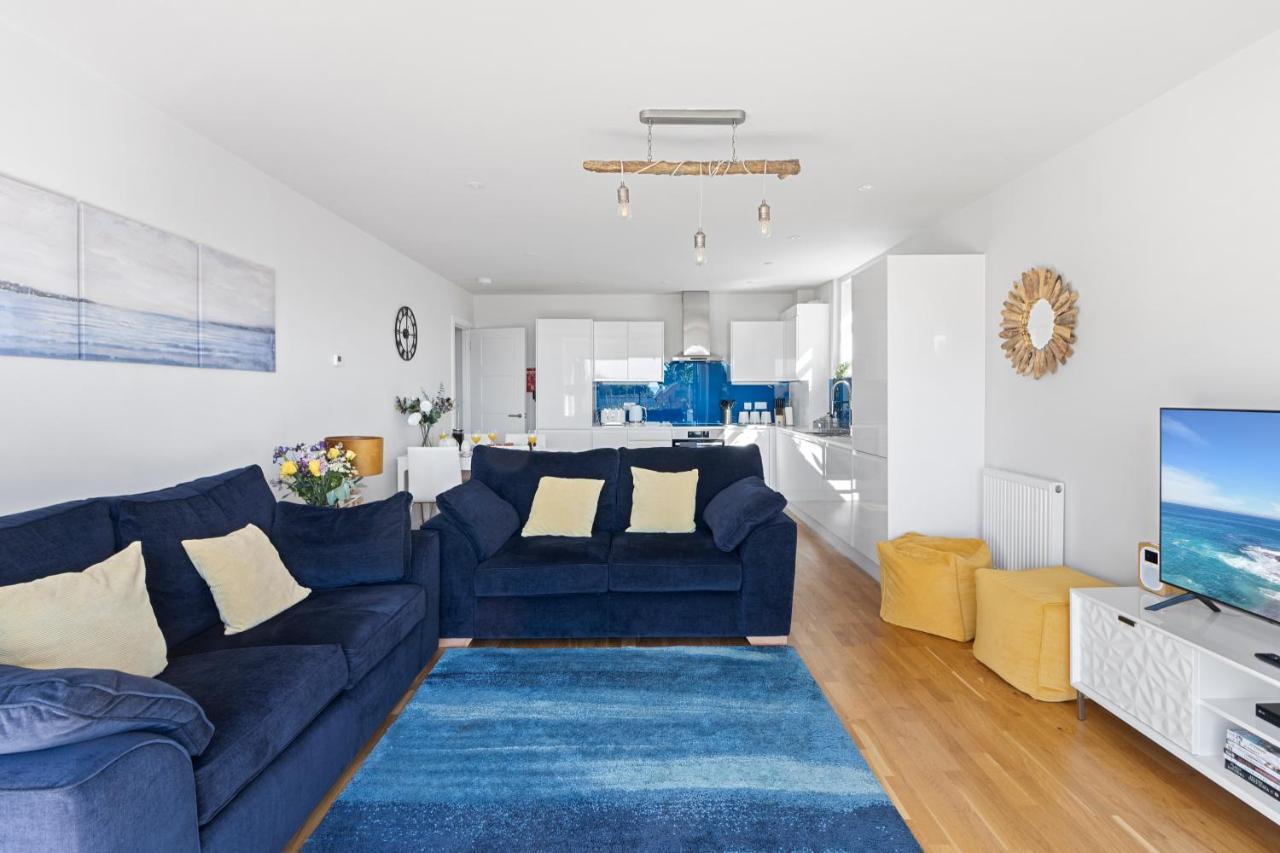 Stunning Coastal Apartment In Maidencombe With Sea Views & Garden Stokeinteignhead ภายนอก รูปภาพ