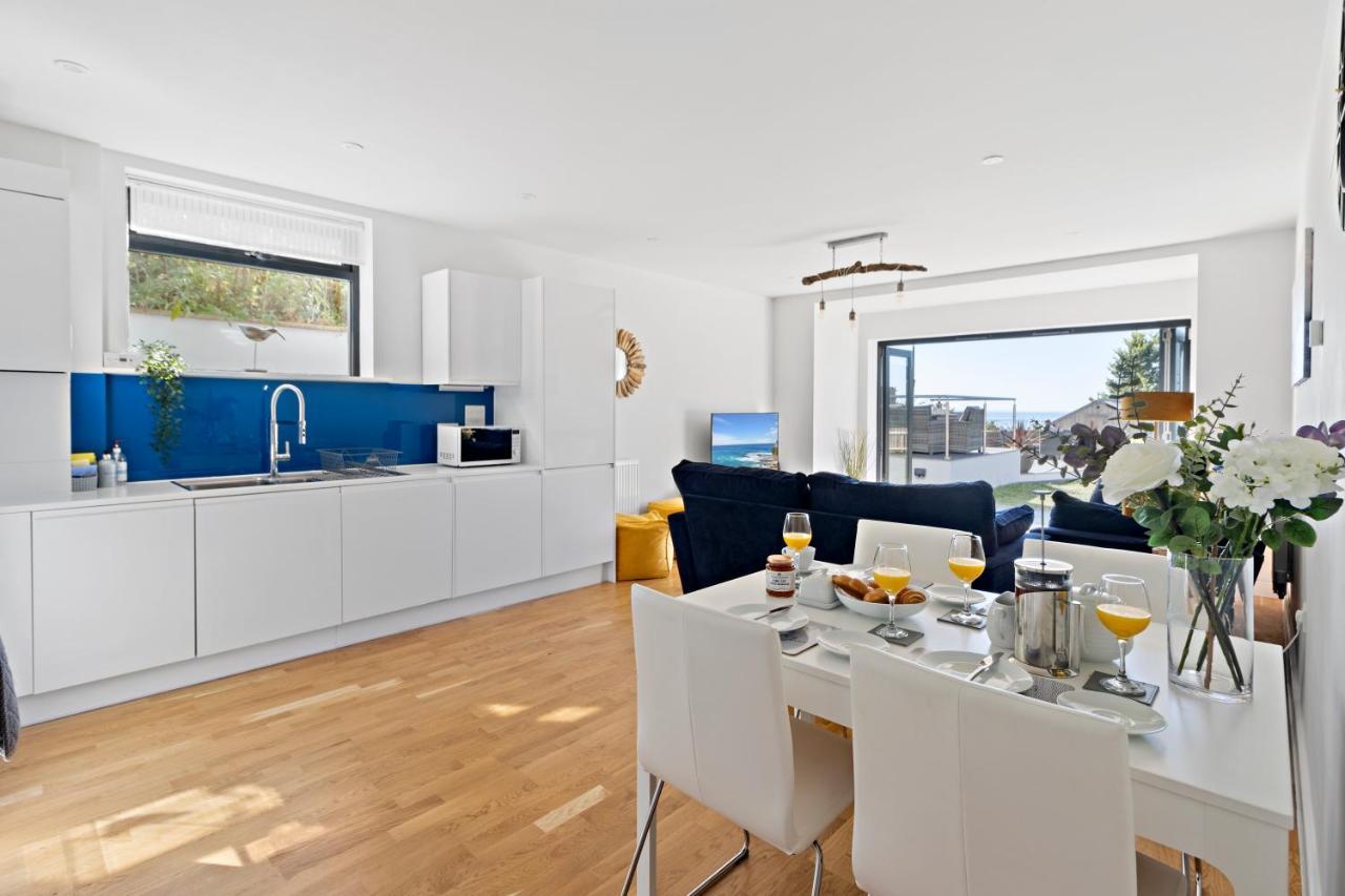 Stunning Coastal Apartment In Maidencombe With Sea Views & Garden Stokeinteignhead ภายนอก รูปภาพ