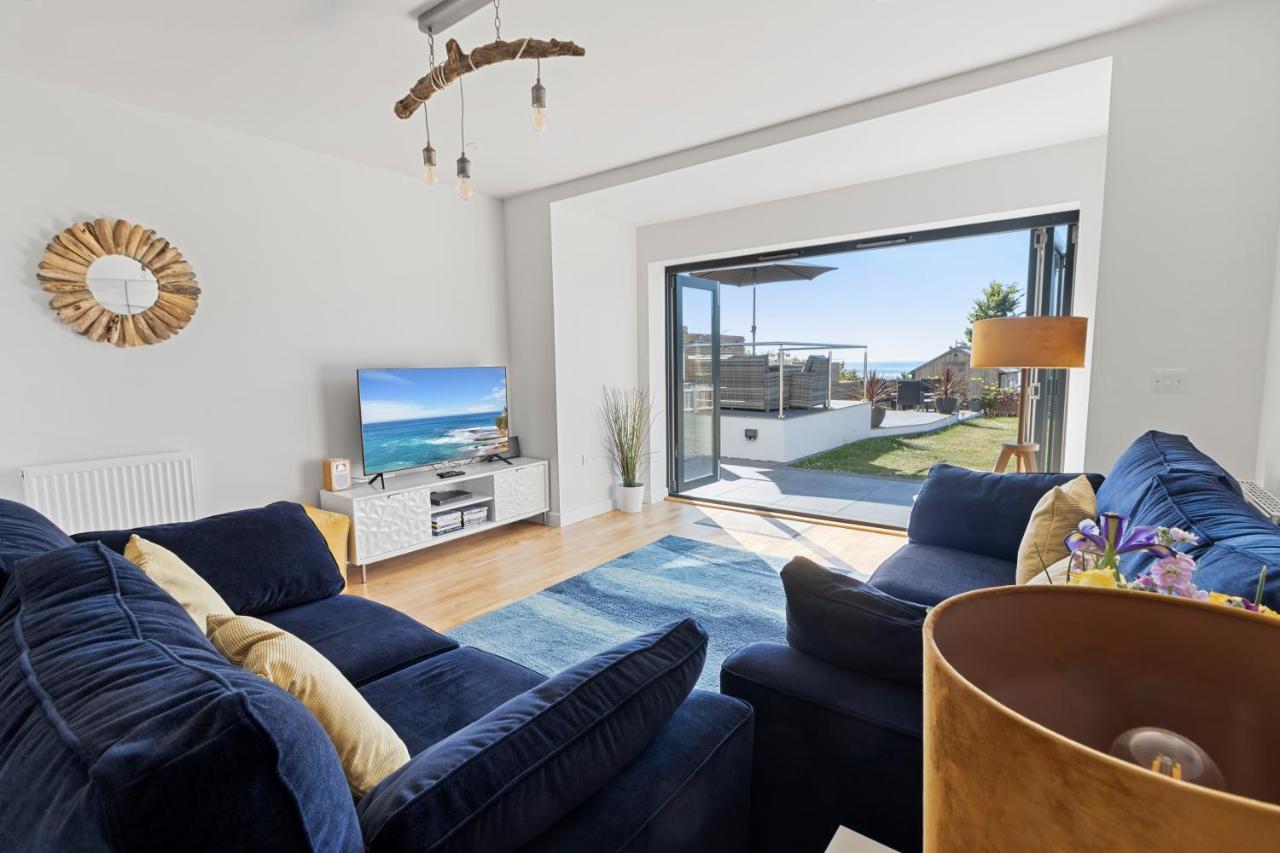 Stunning Coastal Apartment In Maidencombe With Sea Views & Garden Stokeinteignhead ภายนอก รูปภาพ