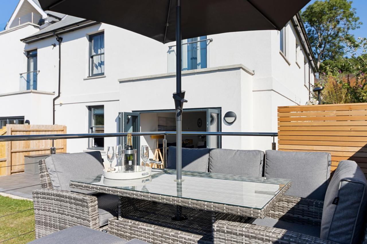 Stunning Coastal Apartment In Maidencombe With Sea Views & Garden Stokeinteignhead ภายนอก รูปภาพ