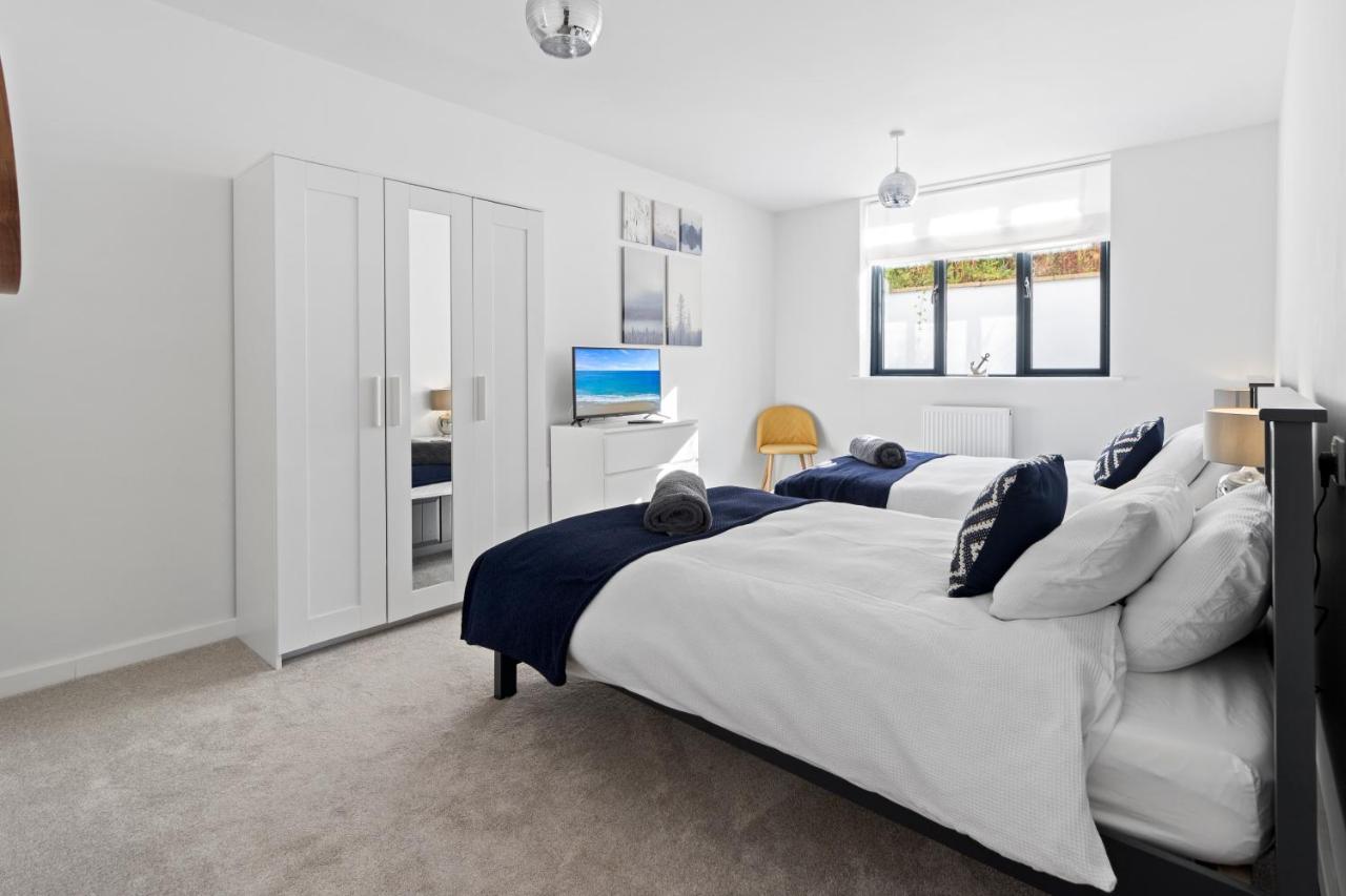 Stunning Coastal Apartment In Maidencombe With Sea Views & Garden Stokeinteignhead ภายนอก รูปภาพ