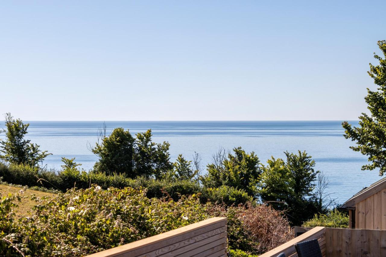 Stunning Coastal Apartment In Maidencombe With Sea Views & Garden Stokeinteignhead ภายนอก รูปภาพ