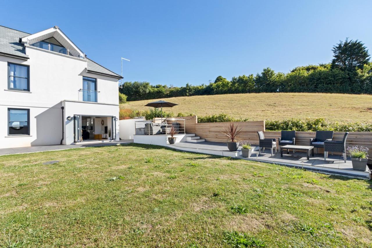 Stunning Coastal Apartment In Maidencombe With Sea Views & Garden Stokeinteignhead ภายนอก รูปภาพ