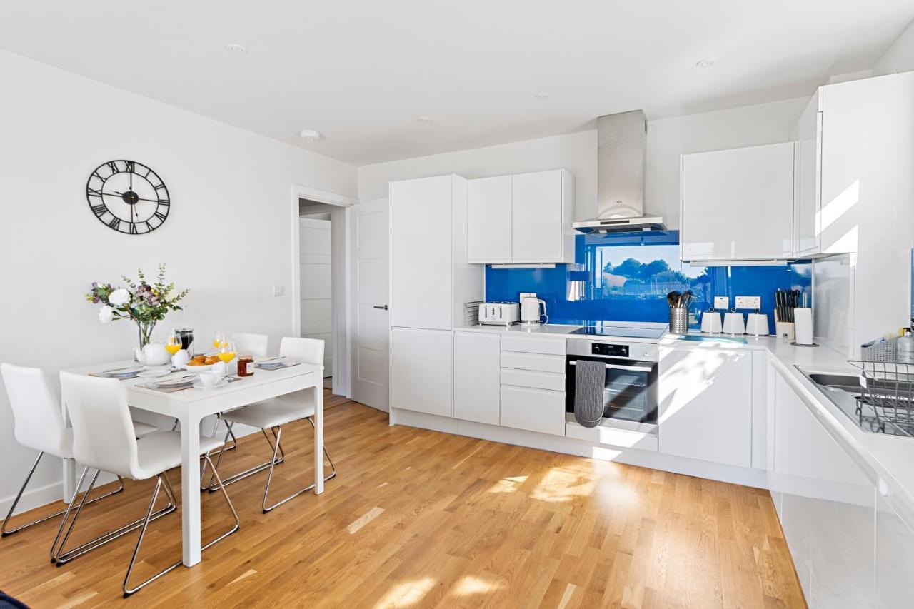 Stunning Coastal Apartment In Maidencombe With Sea Views & Garden Stokeinteignhead ภายนอก รูปภาพ